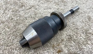 ALBRECHT KEYLESS DRILL CHUCK - 1/2" SHANK - 1/32" to 1/2" - Picture 1 of 4