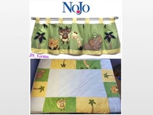 Baby Animals Jungle Zoo Nursery Décor Set Unisex Nojo In Good Condition - Picture 1 of 16