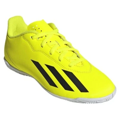 Adidas X Crazyfast Club In Jr IF0710 shoes neon yellow Size 13k #91ct - Image 1 of 4