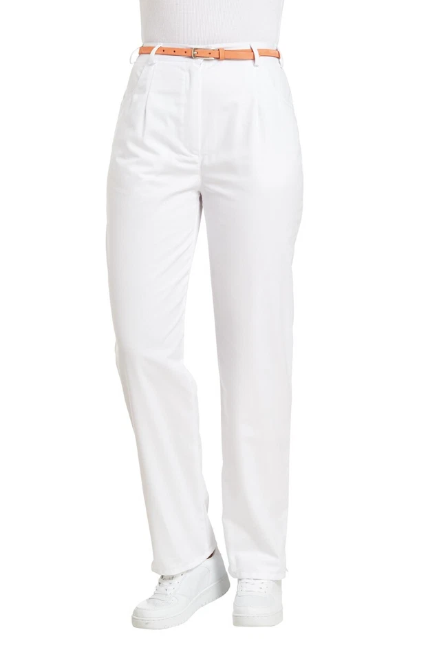 Leiber Damenhose weiß weiss 08/270 Arbeitshose 95°C waschbar Pflege Medizin - Bild 1 von 3