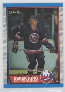 1989-90 O-Pee-Chee Tembec Test Derek King #6 Rookie RC