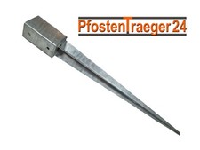GHS Bodenhülsen für Pfosten 7x7 cm (12270)