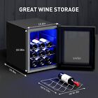 Wine Cooler Refrigerator Fridge Chiller Cellar Rack Freestanding 12 Bottle NEW photo