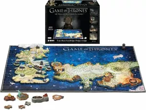Game of Thrones House of the Dragon 3D Puzzle Map of Westeros & Essos NEW - Picture 1 of 1