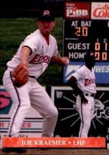 1994 Sioux City Explorers Collect-A-Sport #13 Joe Kraemer Vancouver Washington 