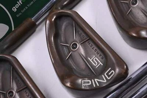 Ping ISI BeCu Irons / 3-PW+SW / Black Dot / Stiff Flex Cushin JZ Red - Picture 1 of 7
