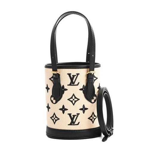 LOUIS VUITTON（LV） Louis Vuitton M82418 Monogram By the Pool Nano Borsa a Secchiello Borsa a Tracolla Autentica
