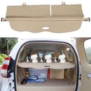 For Toyota Land Cruiser Prado FJ150 10-22 Rear Trunk Cargo Cover Security Shield - Picture 1 of 3