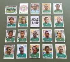Nigeria Team or Single FIFA World Cup South Africa 2010 PANINI Sticker TOP