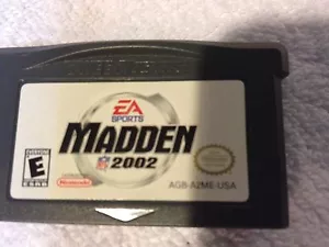 Madden NFL 2002 (Nintendo Game Boy Advance, 2001) - Nur Spiel - Bild 1 von 1