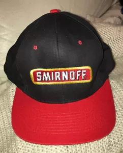 VINTAGE SMIRNOFF VODKA SNAPBACK MÜTZE CAP KC "MIX IT UP AND CHILL" NEU - Bild 1 von 12