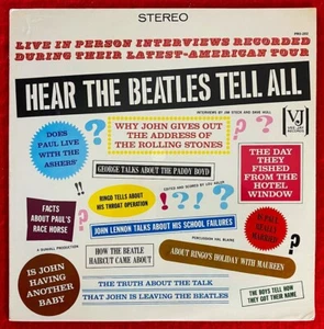 Hear The Beatles Tell All – SEALED VJ PRO-202 1964 Interview Album - Bild 1 von 3