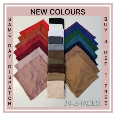 ABAYA GALORE PREMIUM QUALITÄT Unterschalkappe Hijab Schal Tube Knochenhaube Chemo Haartuch