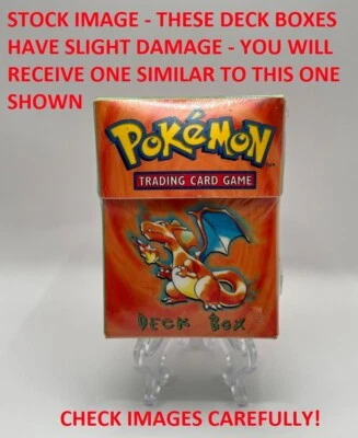 Pokemon 1999 Ultra Pro (mangas) Deck Box Charizard - Sellado de fábrica Foto 1 de 4