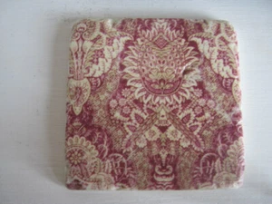 1 retro Fliese,Untersetzer,Topfuntersetzer, 9,7x9,7cm,rosé,shabby chic,France - Bild 1 von 4