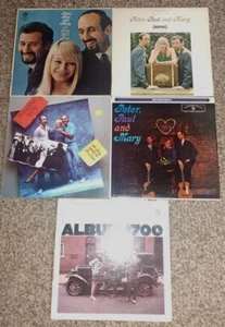 Paul Peter and Mary Vinyl LP Lot Of 5 - Picture 1 of 22