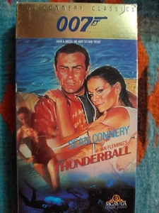Thunderball VHS 007 James Bond Sean Connery 1965 MGM vintage - Picture 1 of 3