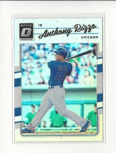 2017 Donruss Optic Holo #81 Anthony Rizzo Cubs