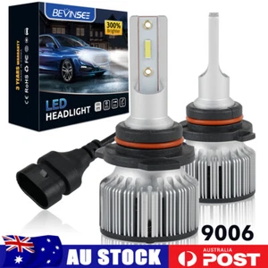 2x HB4 9006 LED Fog Light Bulbs 6000LM 6000K Bright For VW Tiguan 5N 2010-2018 - Picture 1 of 9
