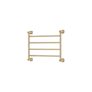 Fienza Lillian Heated Towel Rail 600 x 450mm Urban Brass 8106045UB - Picture 1 of 4