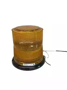 NUOVO Whelen BC19450 Serie L10 Faro, Ambra, Cupola Alta, Montaggio Permanente, 24 VDC, - Foto 1 di 2