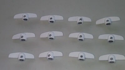 3/8 样条 T 型手柄曲柄。 (12) t 型手柄曲柄。 白色。 — 第 1/4 张图片