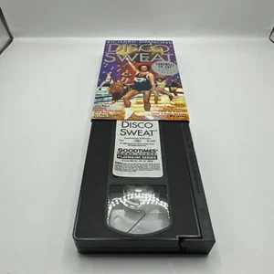 Richard Simmons Disco Sweat VHS Fitness Work Out Video - Picture 1 of 6
