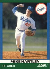 1991 Score 100 Rising Stars #67 Mike Hartley