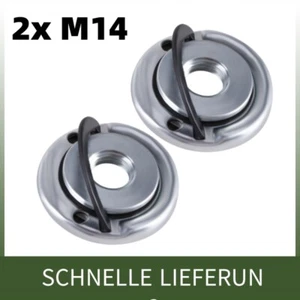 2 Stück Schnellspannmutter Winkelschleifer Spannmutter Schraube Flex M14 - Bild 1 von 10