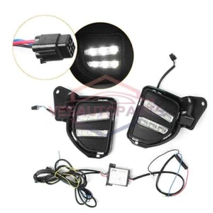 LED DRL Daytime Running Lights For Toyota Hiace 2014-2017 Fog Driving Light - Picture 1 of 14