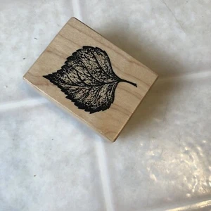 PSX Leaf Rubber Stamp D-1697 Vintage 1995 New Condition - Picture 1 of 3