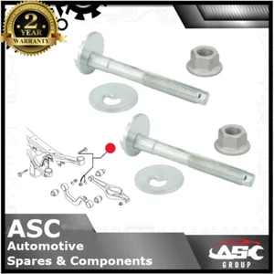 Eccentric Camber Bolt - Rear Lower - L/R - fits VW Golf, Jetta, Touran  x2 - Picture 1 of 1