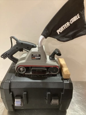 Porter Cable 362 VS 4”X 24” Variable Speed Belt Sander - Image 1 of 4
