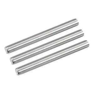 Fully Threaded Rod M12 x 120mm 1.75mm Thread Pitch 304 Stainless Steel Right ... - Picture 1 of 6
