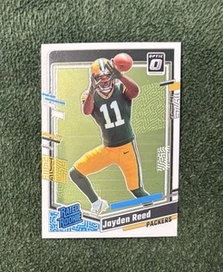 2023 Panini Donruss Optic - Rated Rookie #239 Jayden Reed (RC) - Picture 1 of 2
