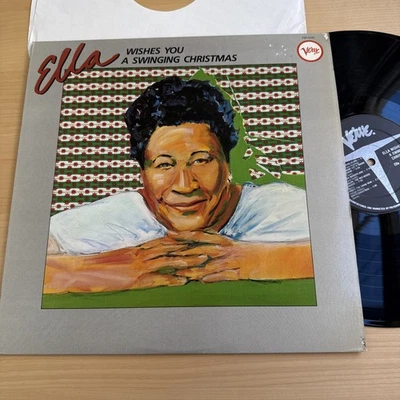 1980s Ella Fitzgerald Wishes You a Swinging Christmas LP Verve US Pressing! VG+ - Image 1 of 4