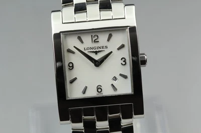 Longines Dolce Vita L5.503.4 Quartz Date White Dial SS Swiss Made Women’s Watch - image 1 of 4