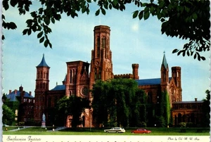Das Smithsonian Institute auch bekannt als das Schloss, Washington DC Postkarte - Bild 1 von 2