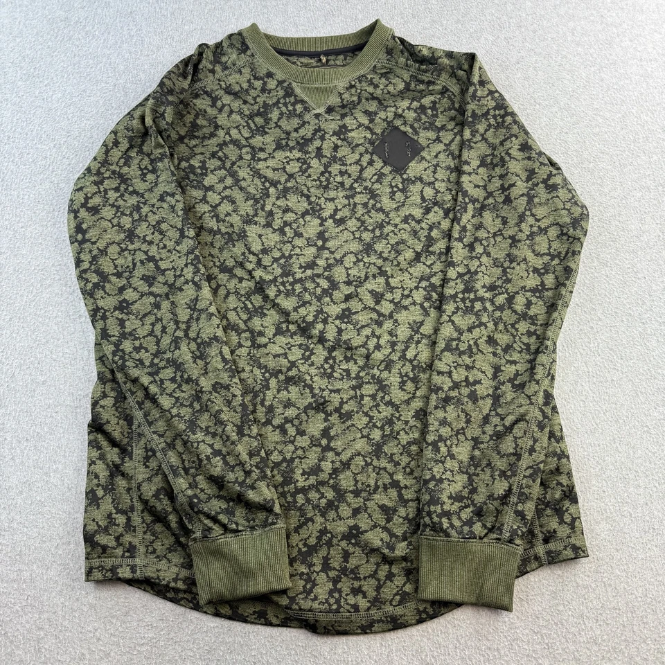 Suéter Burton Para Hombres Mediano Patrón Camuflado Pullover Cuello Redondo Bienes Duraderos Cálido Foto 1 de 4