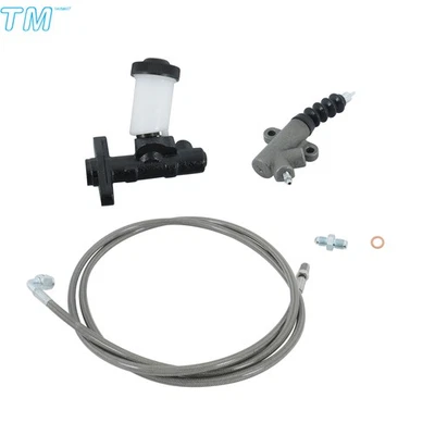 Master & Slave Cylinder & Stainless Clutch Line Kit MC229 For Mazda Miata 90-05 - Image 1 of 4