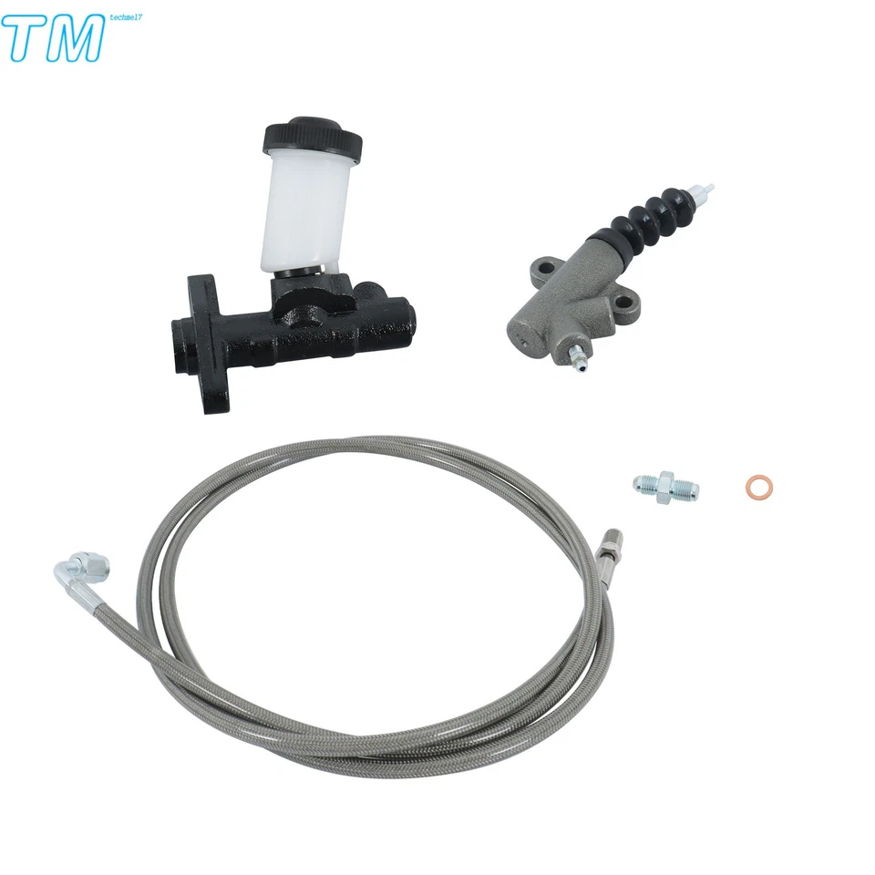 Master & Slave Cylinder & Stainless Clutch Line Kit MC229 For Mazda Miata 90-05 - Image 1 of 4