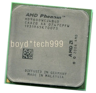 AMD Phenom X4 9600 HD9600WCJ4BGD CPU 4 Core 2.3GHz Socket AM2+ Processor - Image 1 of 4