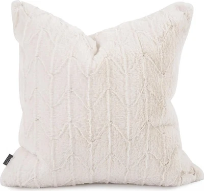Luxurious Angora Faux Fur Pillow-20x20 - Image 1 of 4