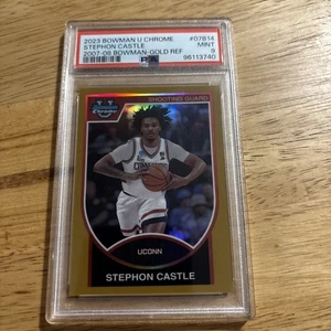 Bowman Chrome Stephon Castle 2007-08 Bowman Gold Refractor 2023/50 PSA 9 - Imagen 1 de 2
