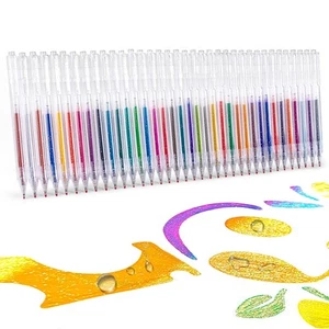 XWT 36 Colors Retractable Sparkle Glitter Gel Pens, 1mm Fine Point Refillable... - Picture 1 of 7
