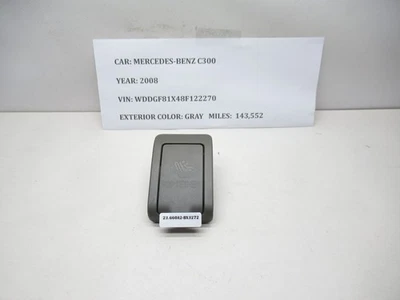 Cubierta de gancho de seguridad resistente a niños Mercedes-Benz C300 2008-2014 A2046800136 OEM Foto 1 de 4