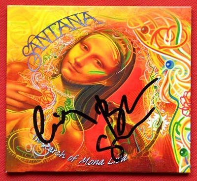 Santana – In Search Of Mona Lisa - CD - EU - SIGNED BY CINDY BLACKMAN SANTANA - Bild 1 von 4