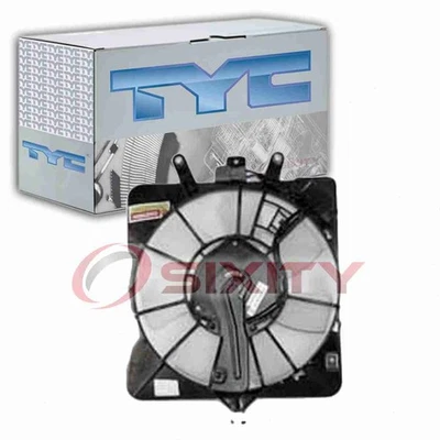 Conjunto de ventilador condensador TYC AC para Honda Fit 2007-2008 calefacción aire vd Foto 1 de 4