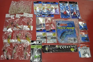 BRAND NEW fishing lures, hooks, ball bearing swivels BUNDLE - Picture 1 of 16