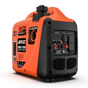 AIVOLT 1600W Super Quiet Inverter Generator, Ultra Lightweight Gas Powered - Picture 1 of 8